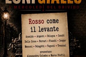 “Luni Giallo – I mercoledì del brivido”: ad Aulla una serata dedicata a “Rosso come il levante”