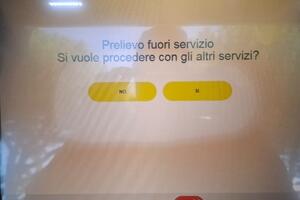 Bancomat dell&#039;ufficio postale di Marina quasi sempre fuori servizio: la protesta degli utenti