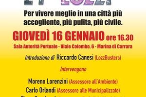 Il convegno per &quot;combattere il lozzo e i lozzi&quot;  offende i cittadini di Carrara: Benedetti di Forza Italia chiede che siano licenziati gli assessori di Carrara che hanno aderito all&#039;iniziativa