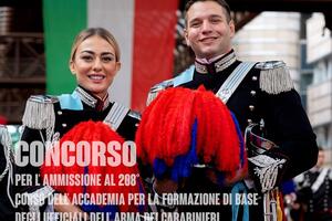 Concorso per il reclutamento di 65 allievi ufficiali dell’Arma dei Carabinieri