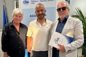 Pierangelo Caponi Presidente della CNA Turismo e Commercio di Massa-Carrara