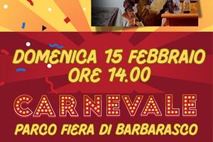 Domenica 15 febbraio il Carnevale di Barbarasco con Spinetti