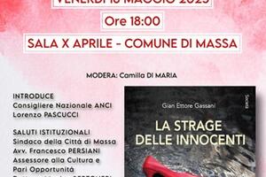 “La strage delle innocenti- Femminicidio e violenza di genere. La guerra silenziosa contro le donne” di Gian Ettore Gassani : presentazione con l&#039;autore il 16 maggio in comune a Massa