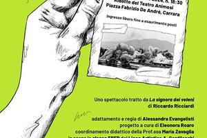'Veleni invisibili’: al Ridotto del Teatro degli Animosi lo spettacolo messo in scena dagli studenti del Liceo Gentileschi per il progetto LA NUBE di Eleonora Roaro