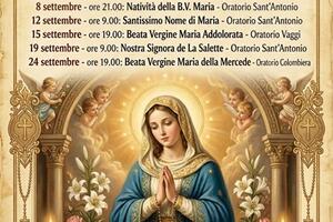 "Settembre con Maria" dall'8 al 24 settembre nella parrocchia di Albiano Montedivalli