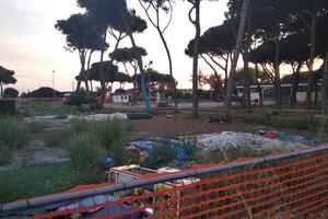 Finiti i lavori alla Caravella, ma già stanziati altri 400 mila euro per  recinzione illuminazione e sicurezza: l'annuncio dell' assessore Lorenzini