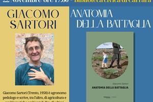 Giacomo Sartori ospite della rassegna &quot;Il pensier lib(e)ro&quot; di Associazione Qulture il 22 novembre