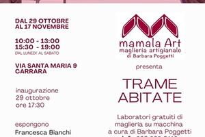 ‘Trame Abitate’: in via Santa Maria inaugura giovedì 29 ottobre il progetto di Barbara Poggetti