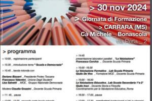 Giornata di Formazione &quot; Scuola , Democrazia e Valutazione &quot; a cura di MCE Nazionale