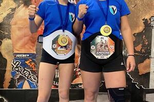 Una vittoria tutta lunigianese: le sorelle Sergi campionesse italiane di kick boxing