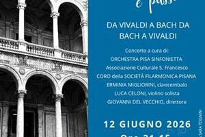 "Tra genio e passione. Da Bach a Vivaldi, da Vivaldi a Bach": concerto nella Cattedrale di Massa il 12 giugno