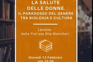 Salute e Genere: l’Università delle Tre Età “Mimma Mazzali” ospita una lezione della professoressa Rita Biancheri