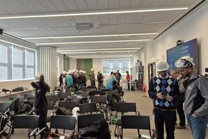 &quot;Imprese aperte&quot; Confindustria, gli studenti del Meucci in visita allo stabilimento BH-Nuovo Pignone di Massa