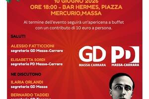 "La libertà ha bisogno di voce: Matteotti vive": incontro pubblico organizzato dai giovani del Pd a Massa il 10 giugno