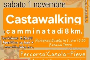 Castawalk: torna il 1° novembre a Casola in Lunigiana la tradizionale mondinata