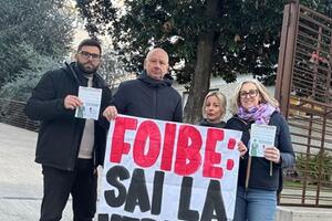 Successo per la manifestazione in ricordo delle foibe del Comitato Io non scordo Massa