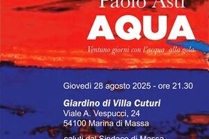 Biblioteca Fuori porta:  a Villa Cuturi Marina di Massa arriva  Paolo Asti il 28 agosto