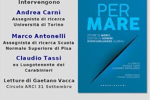 “Per Mare” con il Comandante Natale De Grazia per pretendere verità, giustizia e diritti: presentazione del  Andrea Carnì e Andrea Pappalardo a palazzo Ducale il 13 dicembrelibro di