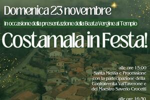 Costamala in festa assieme al Centro Icaro: una domenica nel borgo diventa il diciottesimo dei ‘Venti eventi’ pro-mossi per i 20 anni del centro polivalente