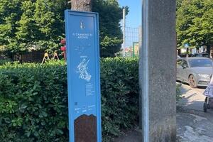 Cammino di Aronte, l'anno inizia nel migliore dei modi: installati tutti i pannelli nei paesi