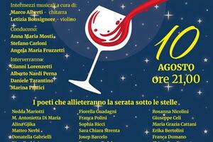 Calici di poesia sotto le stelle 10 agosto