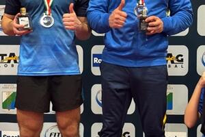 Tennistavolo Campionato italiano 1^,2^ e 3^ categoria: argento per Luca Della Rosa dell&#039;Apuania Carrara