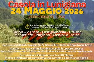 MangiaWalking Primavera Casola - Cammina, scopri, assapora, domenica 24 maggio