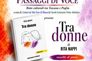 Dall’archetipo di Saffo all’urlo di Anne Sexton: Rita Nappi presenta la raccolta candidata allo Strega Poesia “Tra Donne”, il 29 maggio a Palazzo Binelli