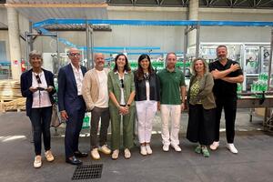 Visita del Consiglio Direttivo Sezione Alimentare di Confindustria Toscana Centro e Costa alle sorgenti e allo stabilimento EVAM