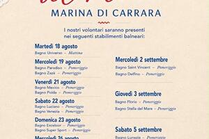 AVIS al Mare: AVIS Carrara e il suo Gruppo Giovani tornano negli stabilimenti balneari