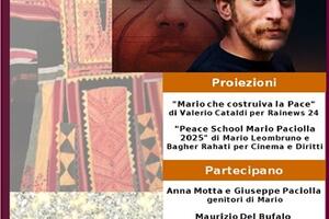 “Peace School Mario Paciolla” di Napoli: presentazione a Palazzo Ducale il 12 febbraio