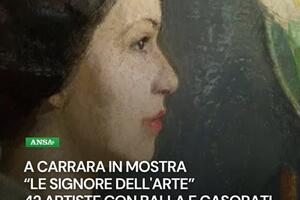 “Le signore dell’arte” a Carrara: oltre 130 opere a Palazzo Cucchiari per svelare la parità del talento