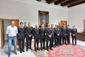 Nuovi marescialli dell&#039;Arma dei carabinieri per potenziare alcune stazioni del comando provinciale