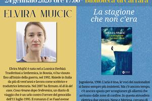 Elvira Mujcic protagonista del prossimo appuntamento di "Il Pensier lib(e)ro"