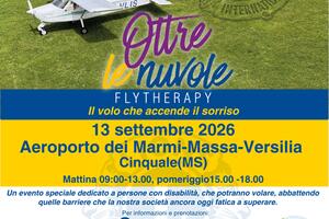 “Oltre le Nuvole”: voli già sold out, domenica 13 settembre la grande festa della solidarietà targata Leo-Lions all’Aeroporto dei Marmi