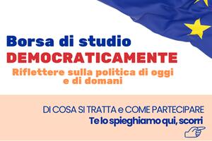 Giovani protagonisti del futuro europeo. Concorso “Democraticamente” su iniziativa PD Massa-Carrara