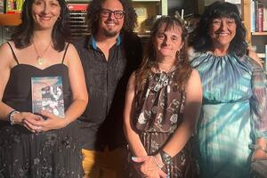 Successo dell&#039;incontro con l&#039;autrice veneta Monia Pellegrinelli: &quot; Ho conosciuto la bellissima città di Carrara grazie a Tart Editorial Project&quot;