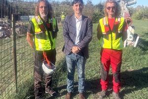 Rosignano: il Gruppo Cinofili VAB Toscana in campo per l'addestramento su macerie, spicca l'impegno della sezione di Massa