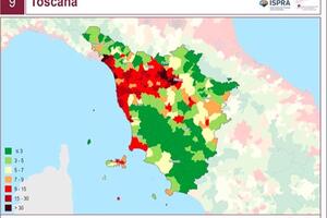 Dati sconfortanti sul consumo del suolo nella provincia apuana. l&#039;analisi del comitato Ugo Pisa