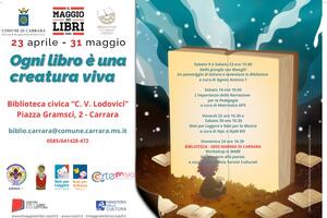 Il Maggio dei Libri: in Biblioteca a Carrara e a Marina tanti gli appuntamenti in programma