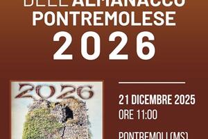 Non è Natale senza l'almanacco pontremolese: presentazione dell'edizione 2026 domenica 21 dicembre