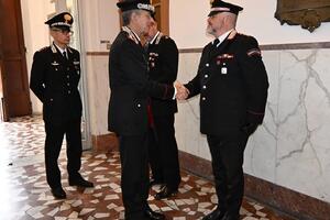Visita del Comandante Interregionale Carabinieri “Podgora”, Generale di Corpo D’armata Aldo Iacobelli, al Comando Provinciale Carabinieri di Massa Carrara.