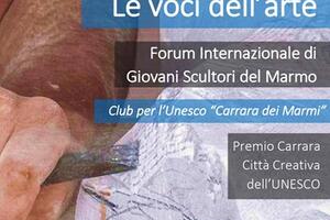 E&#039; uscito il bando per  la IX^ edizione del “Premio Carrara Città creativa UNESCO - Forum Internazionale di giovani scultori del marmo a Carrara”