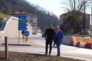 Pronto l&#039;innesto sul pont di Albiano dalla statale della Cisa: inaugurazione il 6 marzo