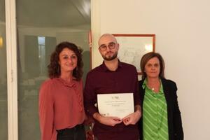 Premio David Giuntini: consegnati i riconoscimenti ai due vincitori  Martina Mandica e Simone Cirinei