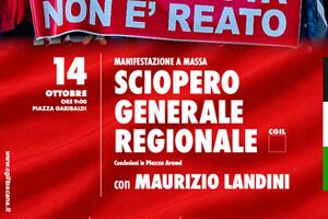 Sciopero generale del 14 ottobre: AVS al fianco di chi difende i diritti, la Costituzione e la pace