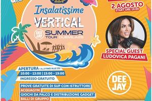 Per la prima volta a Marina di Massa: l’edizione dei record di Insalatissime Rio Mare Vertical Summer Tour 2025
