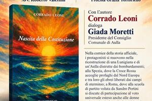 “Nascita della Costituzione” di Corrado Leoni: presentazione ad Aulla il 17 ottobre