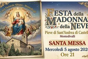 A Montedivalli la festa della Madonna della Neve  il 5 agosto