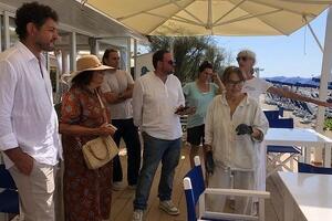 Secondo sopralluogo costa Apuoversiliese: per i paladini bisogna rivedere il prp alla ricerca di un equilibrio fra economia del porto e turistica